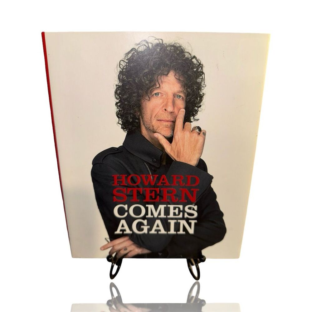 Howard Stern Comes Again Hardcover Memoir 2019 Celebrity Interviews